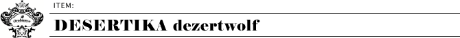 desertika DEZERTWOLF